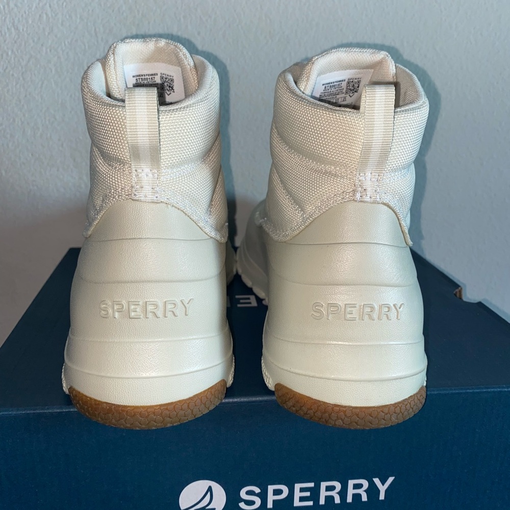 Nib Crame Sperry Duck Boots Size 9.5 - image 5